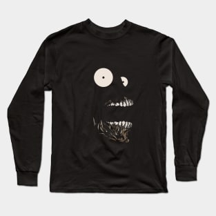 GOOGLE-EYED SKULL Long Sleeve T-Shirt